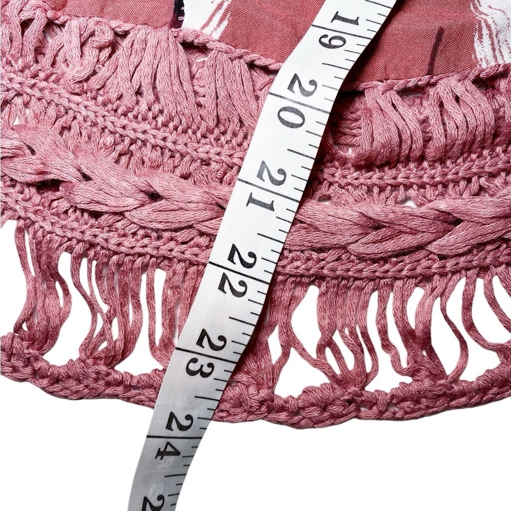 Vivid Importers of NY Vintage Feather and Lace Top - Picture 11 of 12